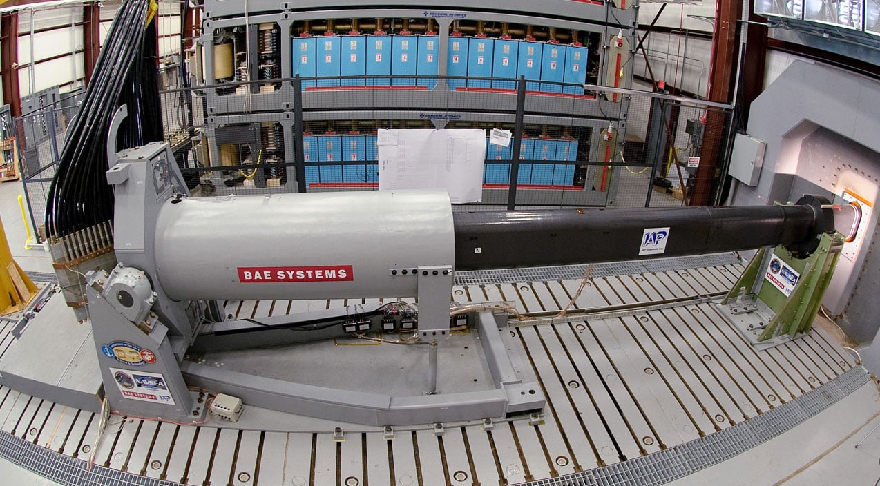 Navy's New 5,600 MPH Railgun Is Tested World War Wings