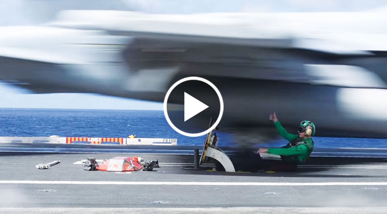 A Day Of Carrier Operations In Under 2 MinutesThis Is Mind Blowing