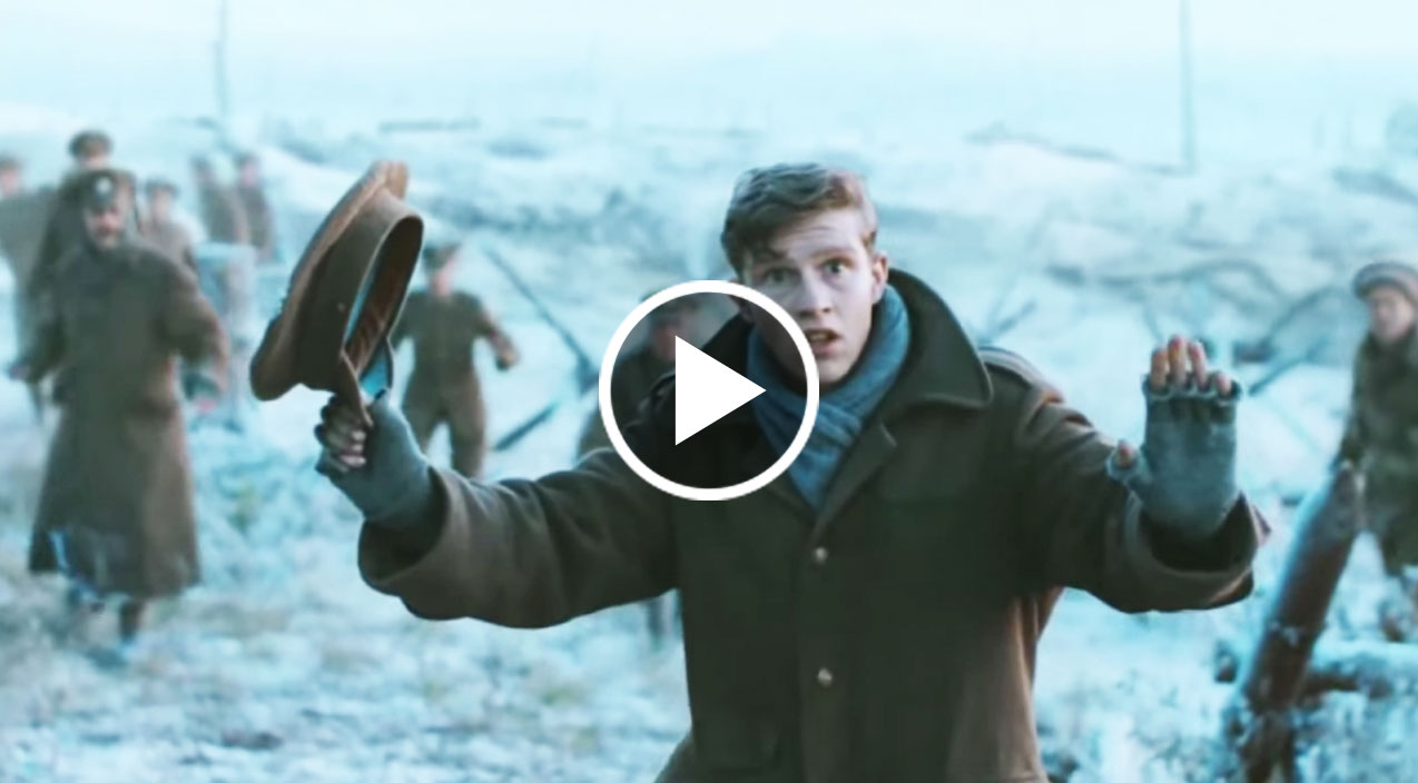 This Video Of The 'Christmas Truce' During WWI Literally Floored Us - World War Wings