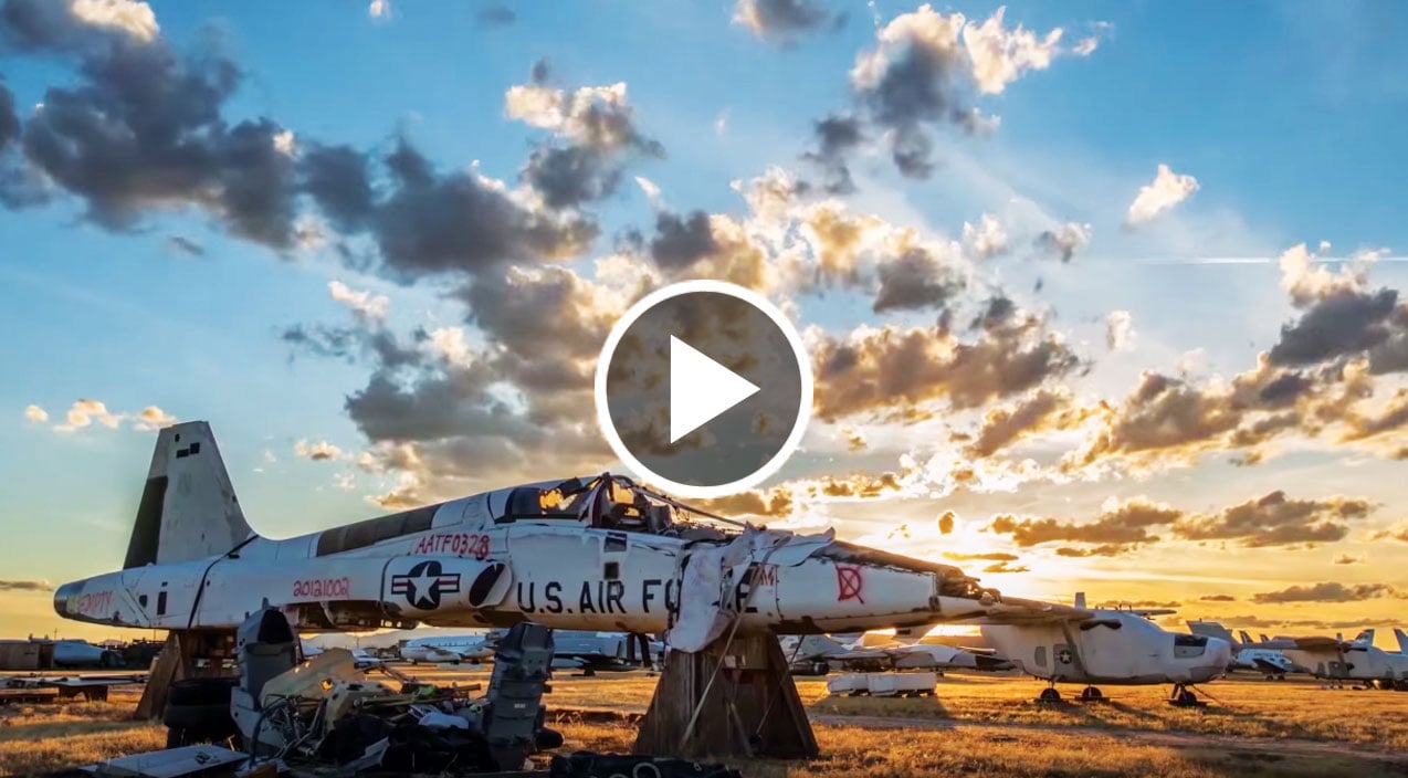 This Timelapse Of An Airplane Boneyard Is The Most Mesmerizing Thing