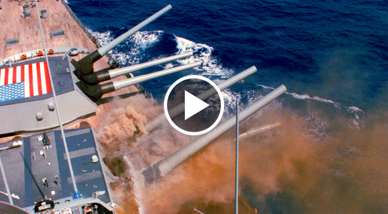 Declassified Film Of The USS Iowa's Horrific Turret Explosion Absolutely Terrifying World
