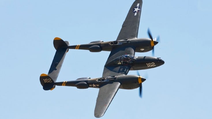 Awesome Aerobatics: P-38 Lightning Showing Off The Goods | World War Wings Videos