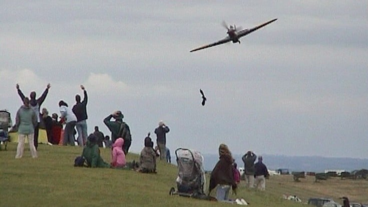 Awesome Hawker Hurricane Low Flypast | World War Wings Videos