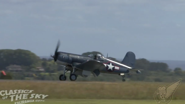GORGEOUS FG-1 Goodyear Corsair Mesmerizing You While She Flies | World War Wings Videos