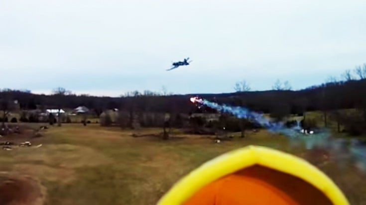 They Strapped Fireworks To An RC Corsair And Had  A Dogfight! | World War Wings Videos