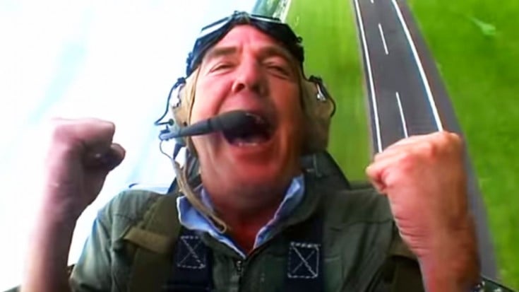 Top Gear Guys Lose It When They Get A Ride In Their Favorite Fighter | World War Wings Videos