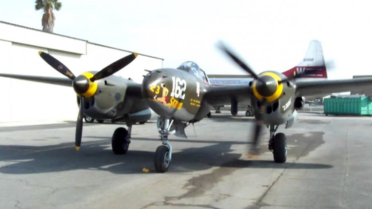 P-38 Engine Startup “Skidoo” | World War Wings Videos