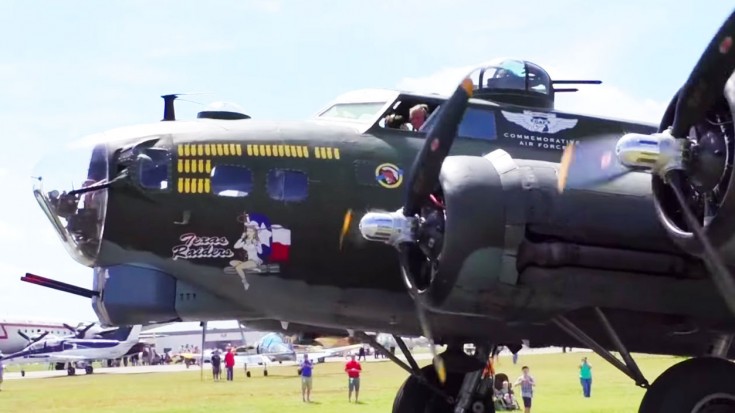The B-17 Texas Raiders: A Beautifully Restored Post War Girl! | World War Wings Videos