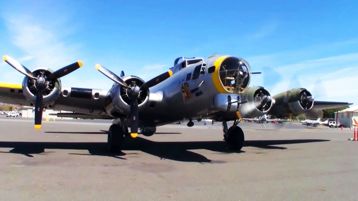 The Beautiful Sound Of Liberty Belle’s Engines Starting Up | World War Wings Videos