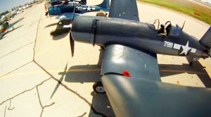 Incredible Wing Footage Of The Corsair Unfolding Her Wings And Going For A Ride