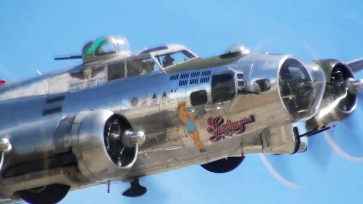 Awesome Sounding Flybys Of Our Favorite B-17s: Sentimental Journey And Fuddy Duddy | World War Wings Videos
