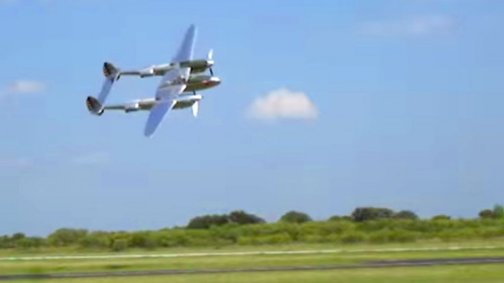 P-38 Buzzes Stunned Cameraman | World War Wings Videos