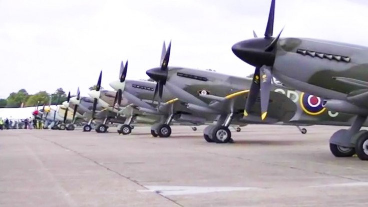 All The Spitfires You Can Handle And Even A Hispano | World War Wings Videos