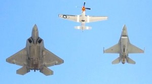 Decades Of Air Superiority: The Mustang, Falcon and Raptor!