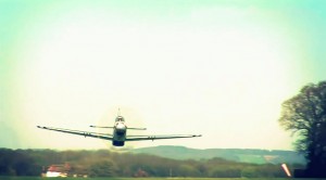 Free Haircuts Today: P-51 Mustang Low Pass