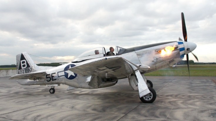 P-51 Mustang Lucky Lady VII Literally Fires Up And Shows Off Her Best | World War Wings Videos