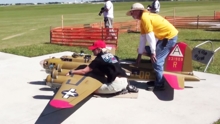 b 17 rc model aircraft