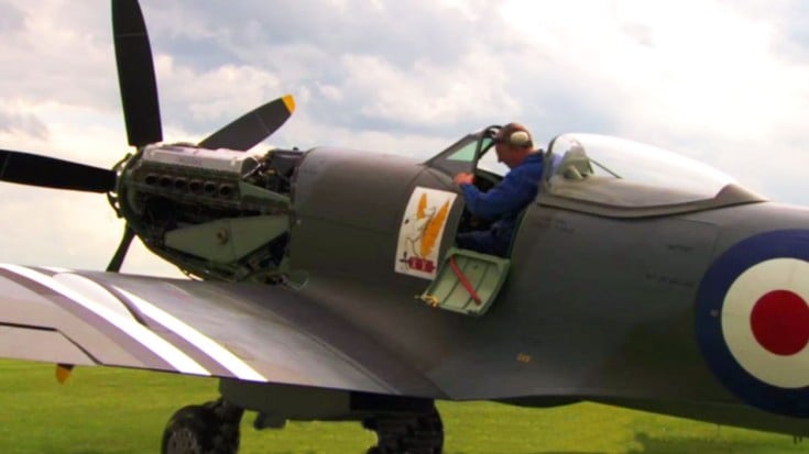 Spitfire Mark XVII Runs Its Beastly Griffon | World War Wings Videos