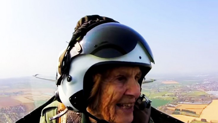 Joy Lofthouse, 92, Gets To Fly Her Favorite Spitfire After 70 Years | World War Wings Videos