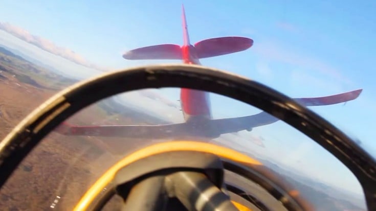 T-6 Texans Practicing A Formation Loop: Great Piloting! | World War Wings Videos