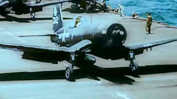 WWII Footage: Battle of the Philippine Sea In Color | World War Wings Videos