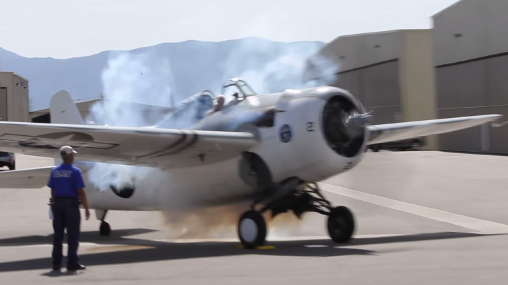 This F4F WildCat Startup Is Pretty Wild-Gotta Love Those Radials | World War Wings Videos