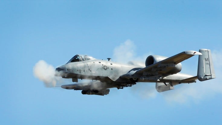 The Fight Runs Deep: A-10 Thunderbolt II Gatling Gun Test | World War Wings Videos