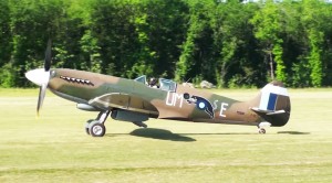 Leaping Black Panther: Photo Reconnoissance Spitfire Takes Off
