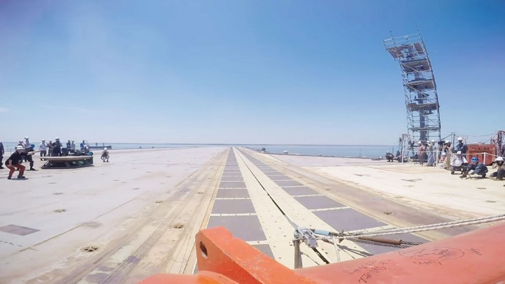 Navy’s New Electromagnetic Catapult Launches GoPro At 160 MPH | World War Wings Videos