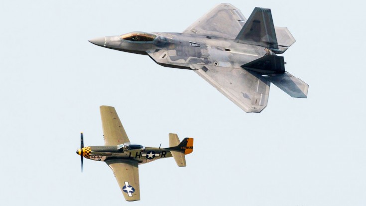 Air Superiority: Mustang And Raptor Side By Side | World War Wings Videos