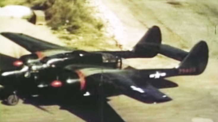 The Only Color Footage Of WWII’s P-61 Black Widow | World War Wings Videos