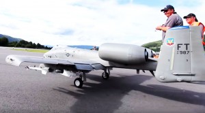 Large Scale RC A-10 Warthog- Uses Fireworks to Mimic Cannon