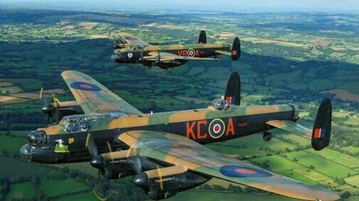 Lancasters Like You’ve Never Seen Them Before…And Probably Never Again | World War Wings Videos