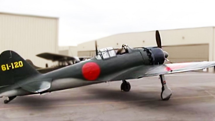 Japanese Zero- Startup And Flight | World War Wings Videos