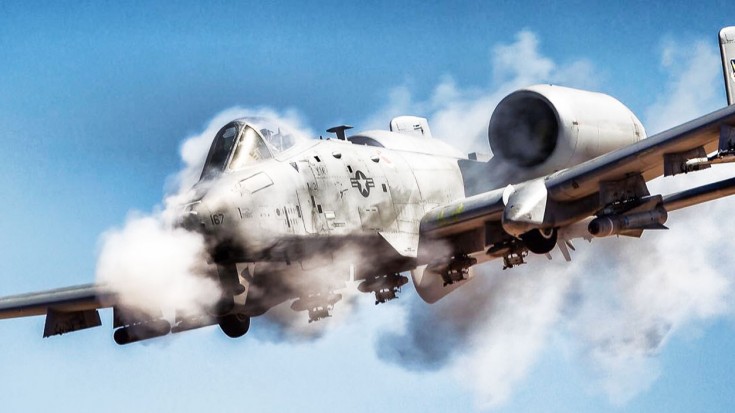 The Troops Were Ambushed, So The A-10 Was Called And Saved The Day | World War Wings Videos