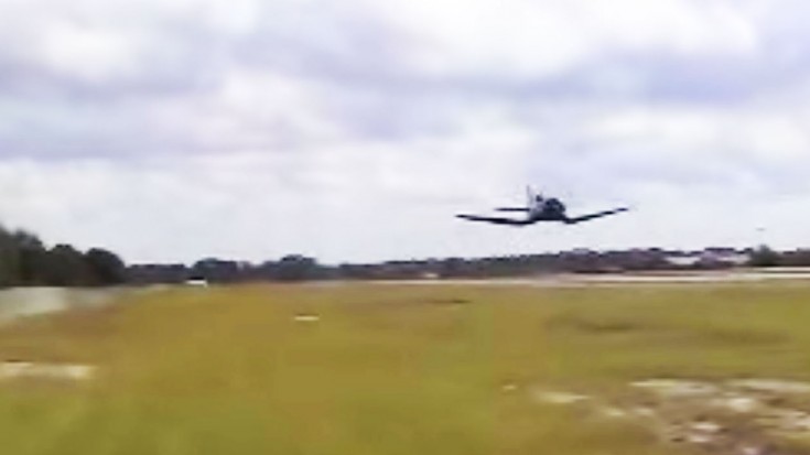 This Corsair Pilot Gets Low. Really Low. | World War Wings Videos