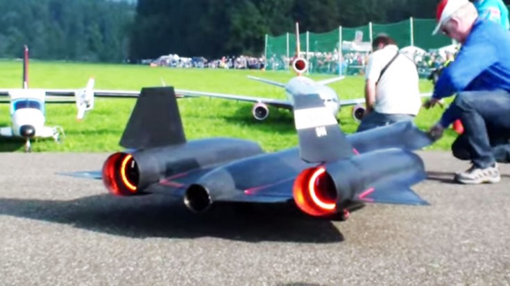 Massive RC SR-71 Almost Crashes Right On Takeoff–So Close | World War Wings Videos