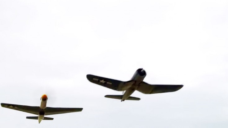 P-51 Mustang vs F4U Corsair – Breitling Spot | World War Wings Videos