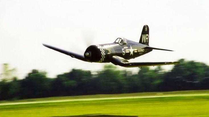 A Low, Fast And Loud Corsair | World War Wings Videos