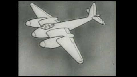 Gun Camera Film From “The Wooden Wonder” | World War Wings Videos