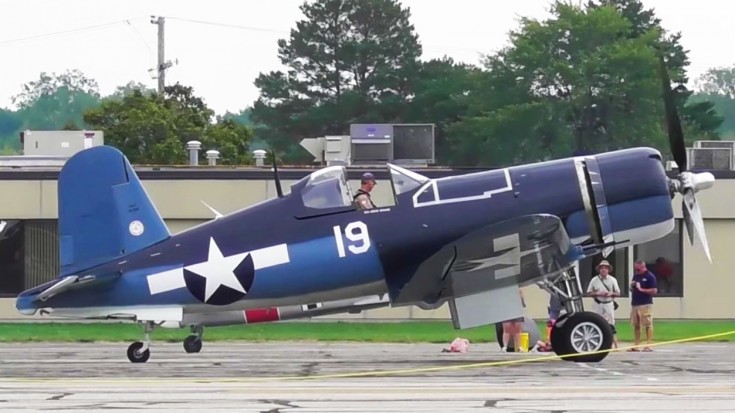 A Corsair, Spit, Three Mustangs and This Rare Warbird Get All Fired Up | World War Wings Videos