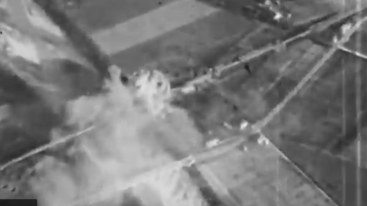 WWII Footage: Stukas Dive Bombing On Targets | World War Wings Videos
