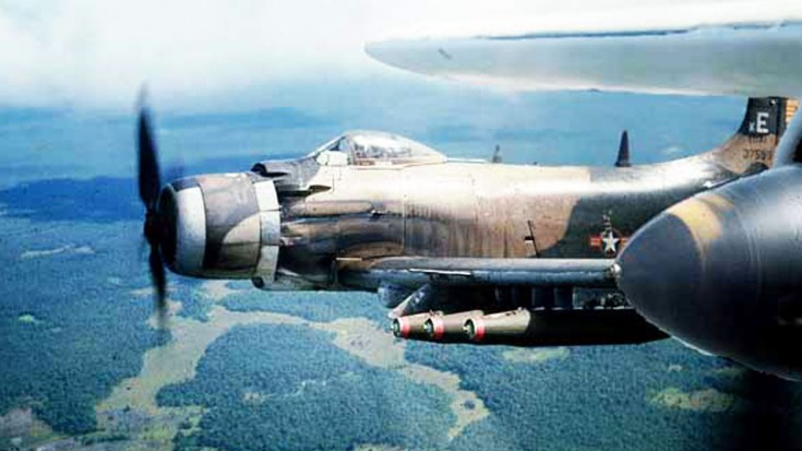 A-1 Skyraiders Unleashing HELL During SAR Mission In Vietnam | World War Wings Videos