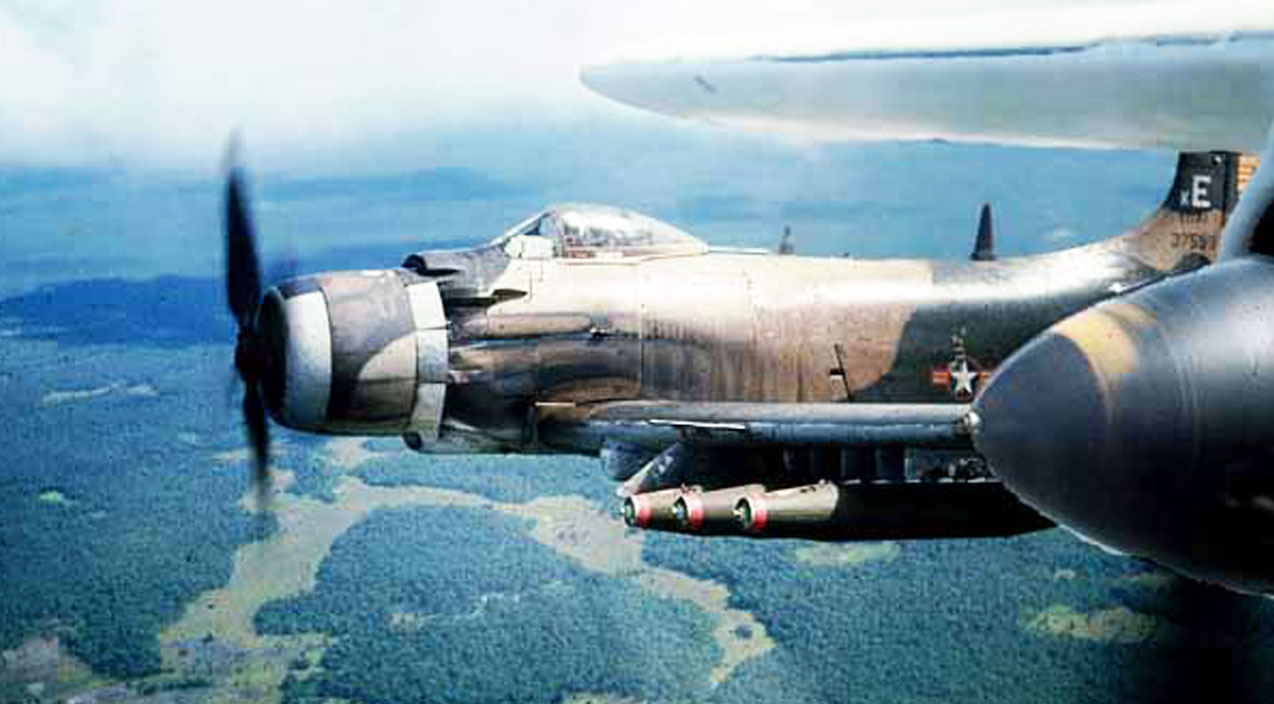 A-1 Skyraiders Unleashing HELL During SAR Mission In Vietnam - World War  Wings