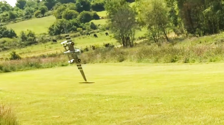 Crazy Crosswind Causes Crash Of Huge RC B-25 Mitchell | World War Wings Videos