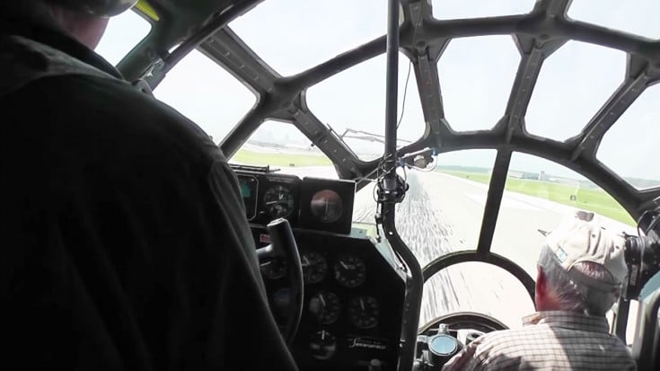 Crosswind Before This B-29 Touched Down | World War Wings Videos