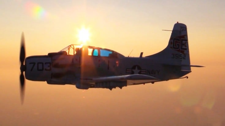 These A-1 Skyraider Shots Are Truly Mesmerizing | World War Wings Videos