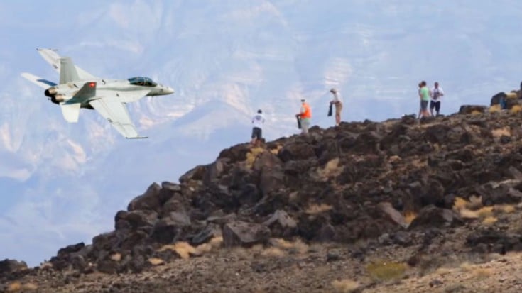 Pilots Show Off In Front Of Photographers Inside Death Valley | World War Wings Videos