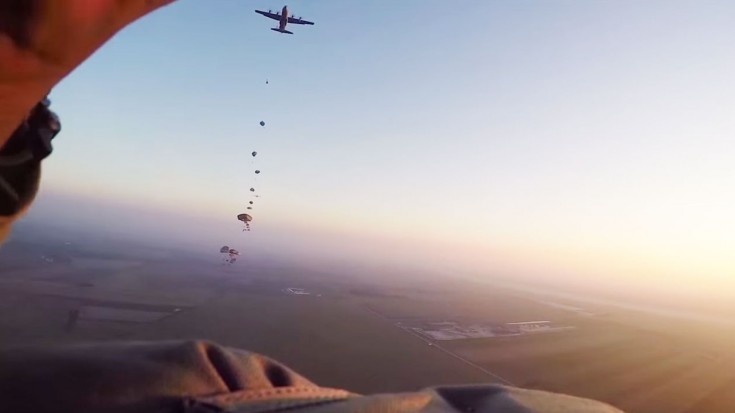 Feel What It’s Like To Be A Paratrooper In First Person | World War Wings Videos