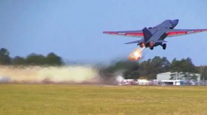F-111 Aardvak Does A Dump and Burn